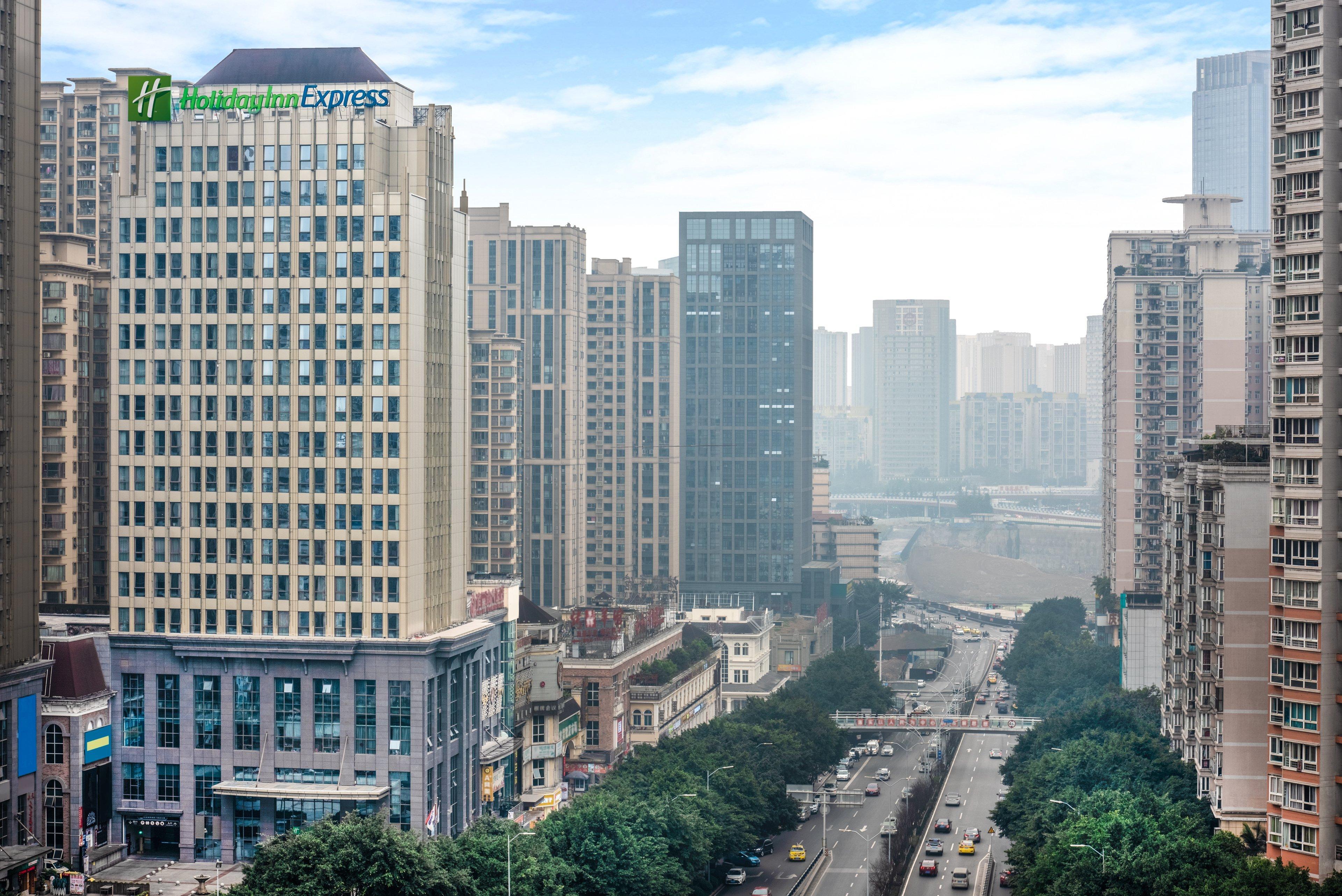 Holiday Inn Express Chongqing Guanyinqiao By Ihg Kültér fotó
