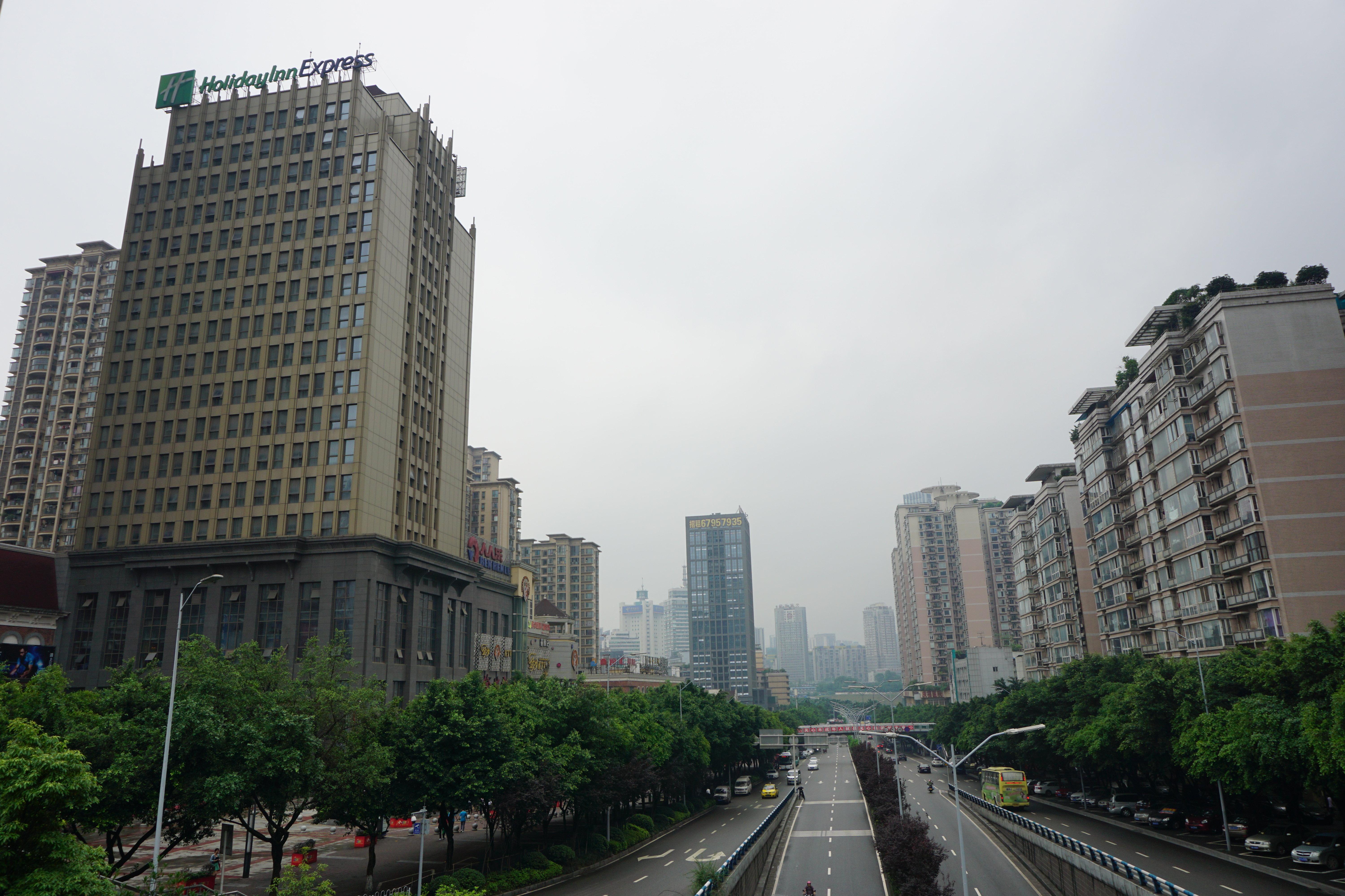 Holiday Inn Express Chongqing Guanyinqiao By Ihg Kültér fotó