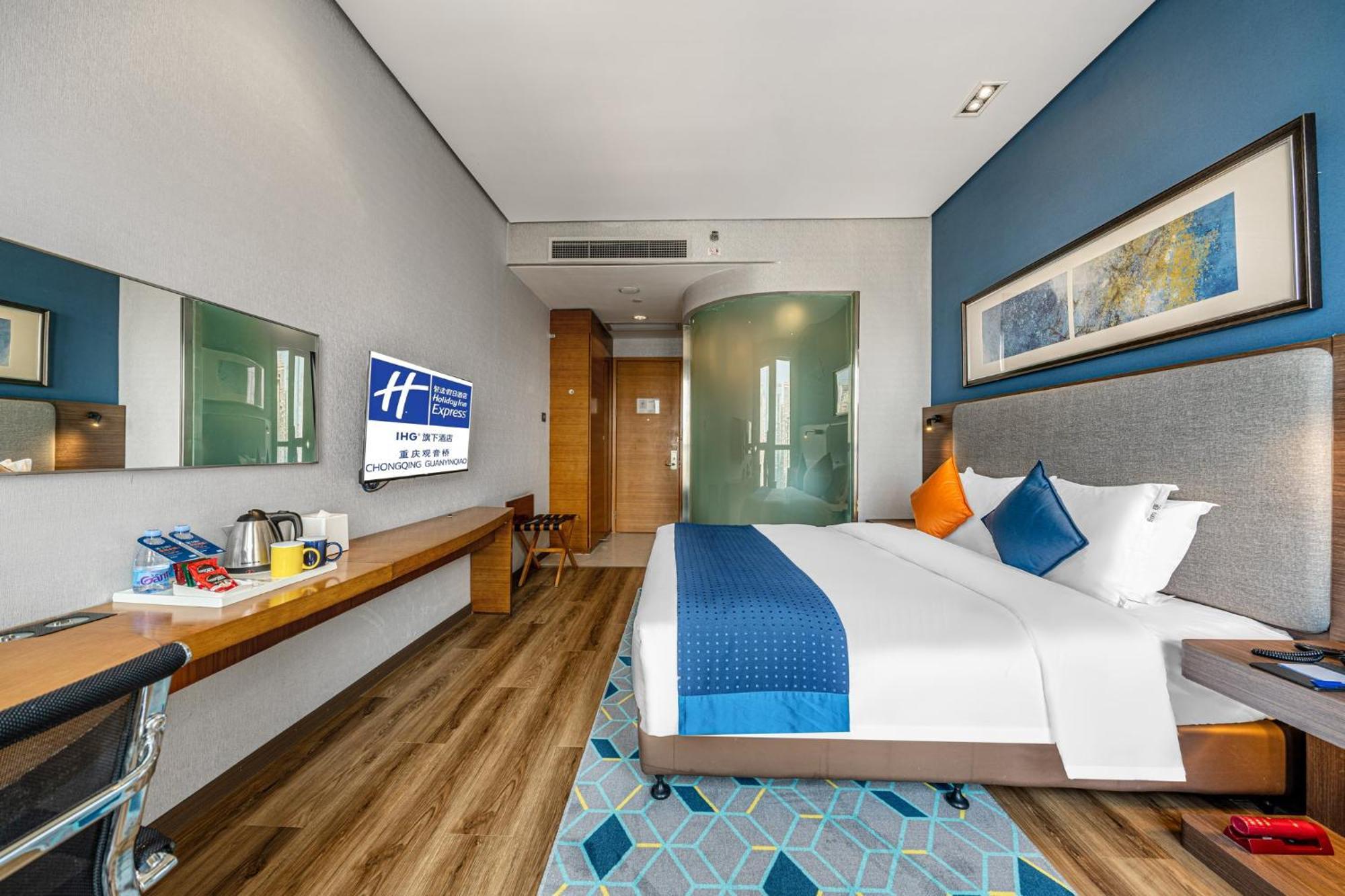 Holiday Inn Express Chongqing Guanyinqiao By Ihg Kültér fotó