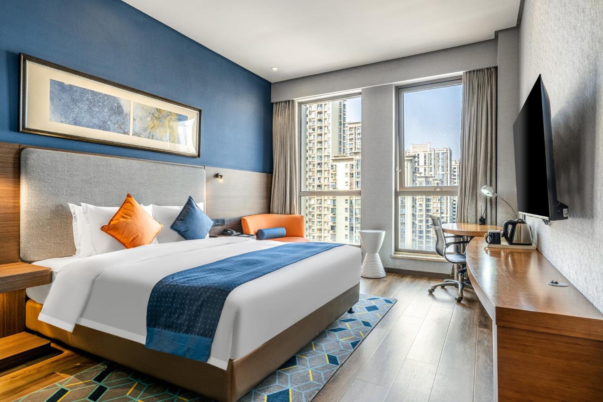 Holiday Inn Express Chongqing Guanyinqiao By Ihg Kültér fotó
